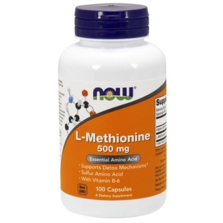  NOW L-Methionine 500 mg - 100 Capsules U vitamin