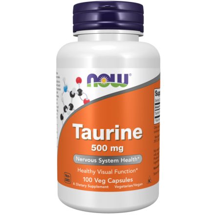 Taurine 500 mg - 100 Capsules