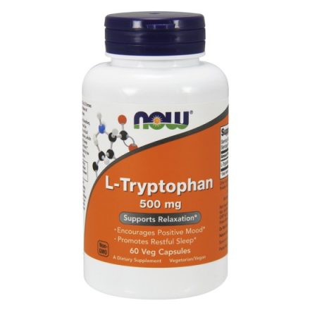 NOW L-Tryptophan 500 mg (60) - közeli lejáratú