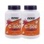 Now Foods C-vitamin 500mg Narancs rágótabletta 2x100db csomagban olcsóbb!