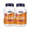 NOW C-vitamin 500mg Cherry 2x100db rágótabletta 
