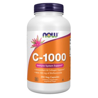   NOW C vitamin 1000 mg bioflavonoiddal és rutinnal 250 kapszula 