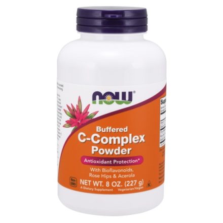 C-Complex Powder gyomorkímélő 227g C vitamin por Now Foods