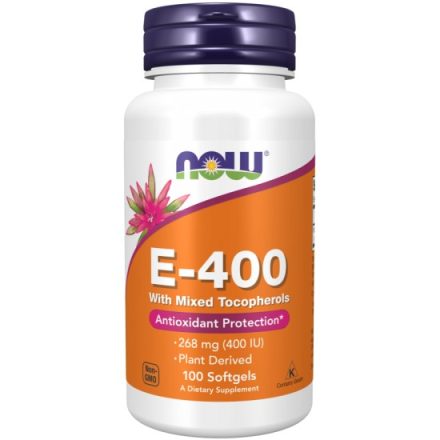 NOW E vitamin 400 Antioxidant Protection 100db 