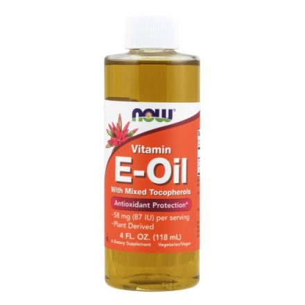NOW E-Oil 118ml E vitamin cseppek