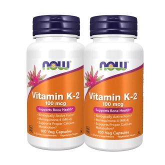   Now Foods Vitamin K-2 100 µg K2 vitamin csomag 2x100 kapszula