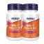 Now Foods Vitamin K-2 (MK-7) 100 µg MK7 K2 2x60 db étrendkiegészítő kapszula csomagban olcsóbb!