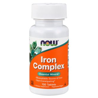   Now Foods Iron Bisglycinatecomplex vas 100 db vegán kapszula