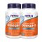 Now Foods Omega-3 halolaj 2x100 db lágyzselatin kapszula - csomagban olcsóbb!
