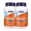 Now Foods Omega-3 halolaj 2x100 db lágyzselatin kapszula - csomagban olcsóbb!