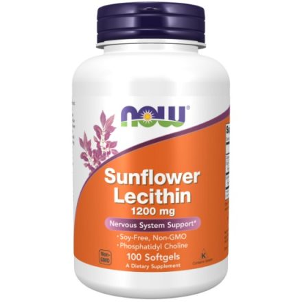 NOW Sunflower Lecithin 1200 mg 100 db softgels 