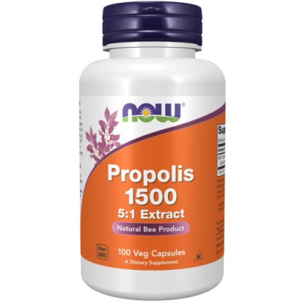 NOW Propolis 1500mg 100 db vegán kapszula 