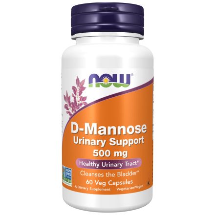 NOW D Mannose húgyuti 60 db vegán kapszula 