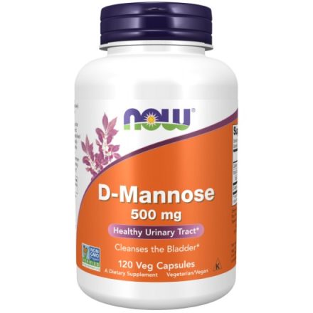 Now Foods D Mannose 500 mg Húgyuti d mannóz 120 db