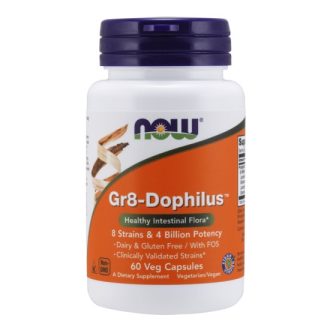 NOW Gr8-Dophilus 60 db vegán kapszula 
