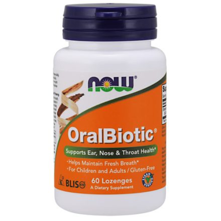 NOW OralBiotic 60db rágótabletta