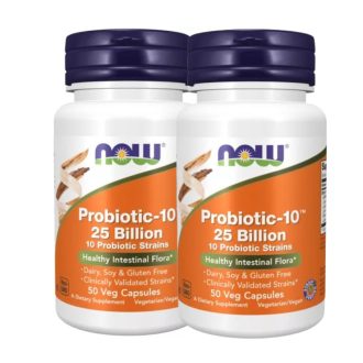 Now Foods Probiotic 10-25 Billion DUO pack 2x50 db kapszula 