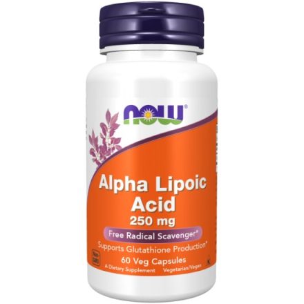 NOW Alpha Lipoic Acid 250 mg - 60 db vegán kapszula