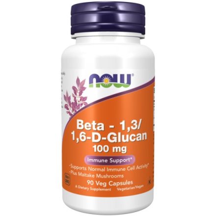 NOW Beta -1,3/1,6-D- Glucan 100 mg (90) Béta glukán