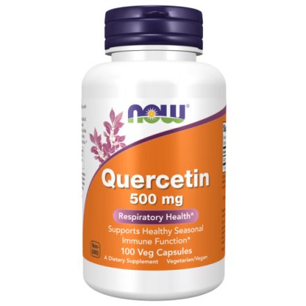 NOW Quercetin 500 mg 100 db Veg kapszula 