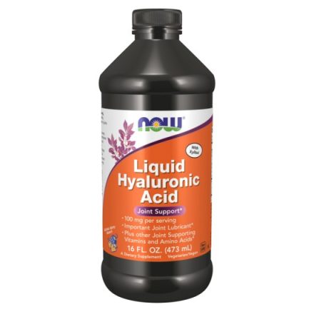 NOW Liquid Hyaluronic Acid 100 mg - 473 ml folyékony étrendkiegészítő