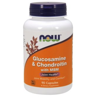 NOW Glucosamine & Condroitin with MSM 90 db kapszula