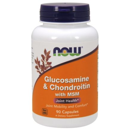NOW Glucosamine & Condroitin with MSM 90 db kapszula