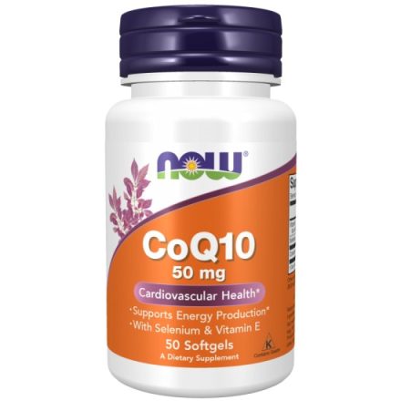 NOW CoQ10 50 mg 50 db lágyzselatin kapszula