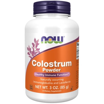 NOW Colostrum Pure Powder 85 g por