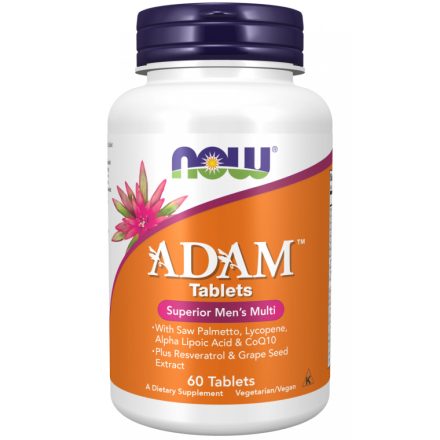 NOW Foods ADAM™ Superior Men's Multiple Vitamin - 60 Tablets 