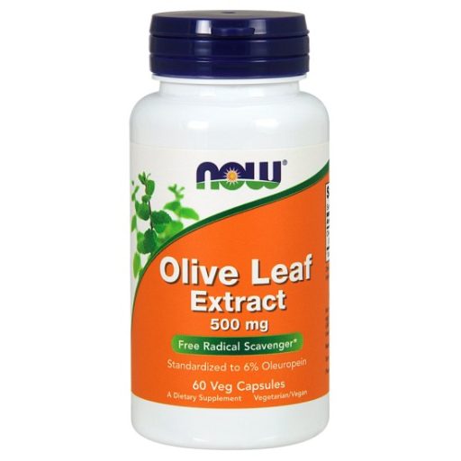 Now Foods Olive Leaf Extract 500mg  60 kapszula Olajfalevél 