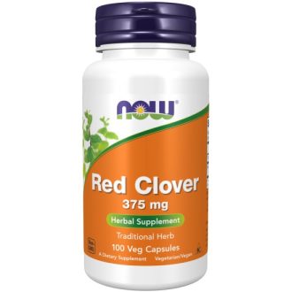   Now Foods Red Clover 375 mg Vörös here menopauza segítség 100 db