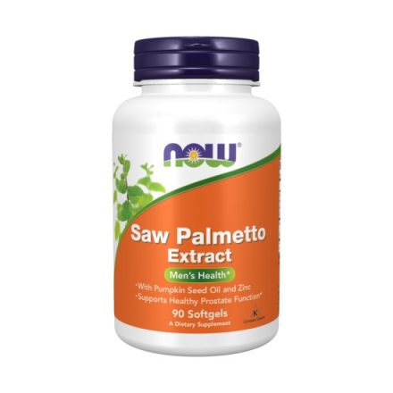 NOW Saw Palmetto Extract (fűrészpálma kivonat) 80 mg 90 db lágyzselatin kapszula 